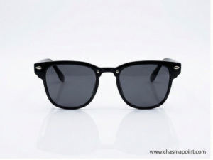 NVG Black UV Sunglasses Front View